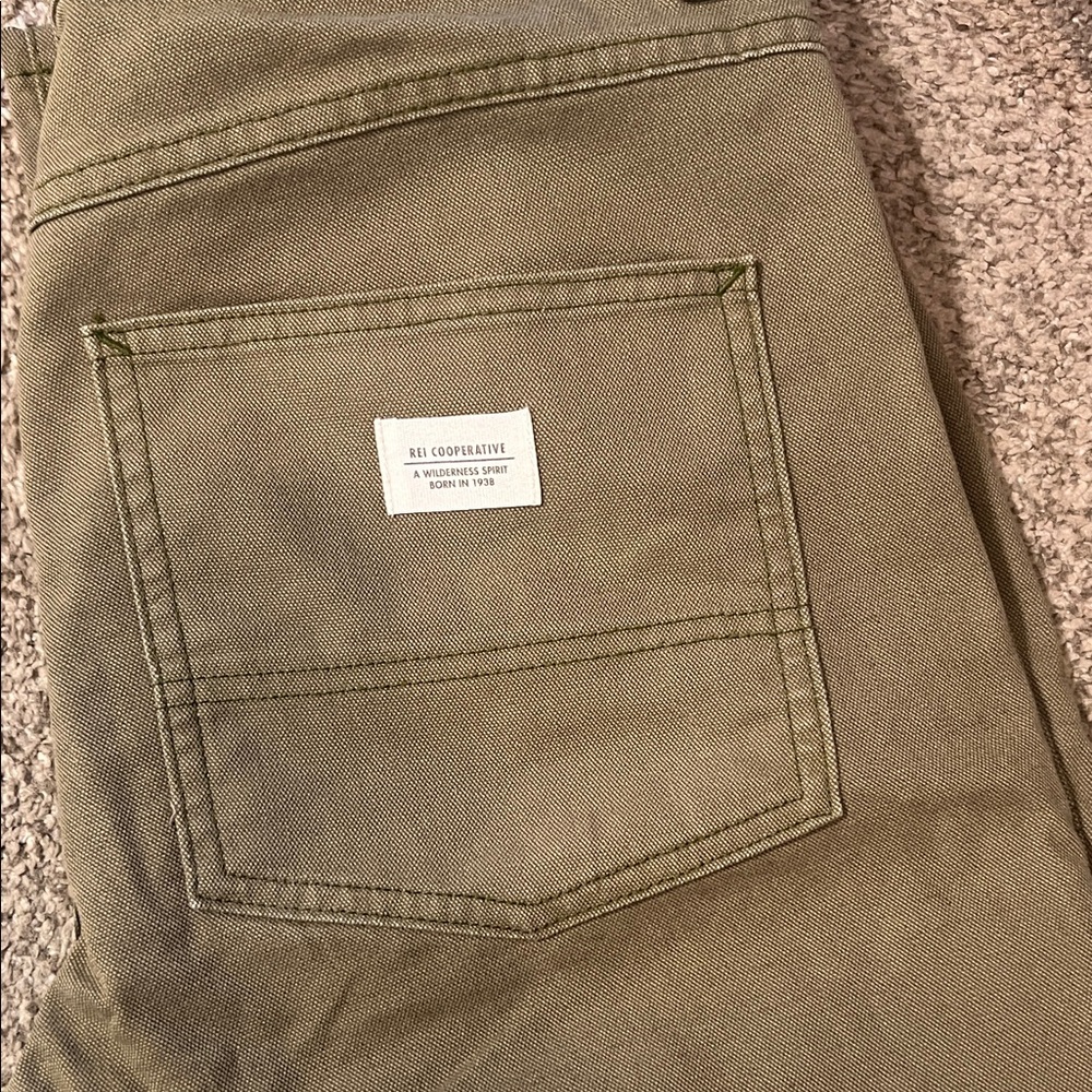 REI Olive Green Women's Pants - Picture 5 of 6